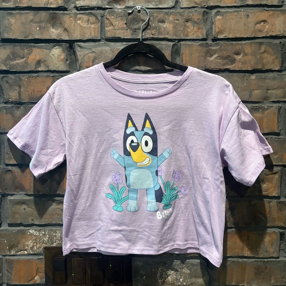 Girl’s Bluey Cropped Tee